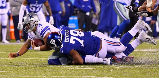 New York Giants: An unlikely hero in Romeo Okwara starred in win over Cowboys