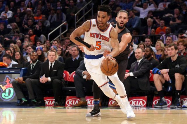 New York Knicks: Courtney Lee (sore wrist) out vs. Atlanta Hawks