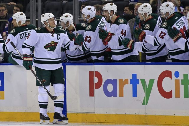 Henrik Lundqvist pulled in New York Rangers 7-4 loss to Minnesota Wild (Highlights)
