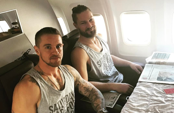 New York Rangers’ Michael Grabner and Kevin Klein understand ‘Saturdays are for the boys’ (Photo)