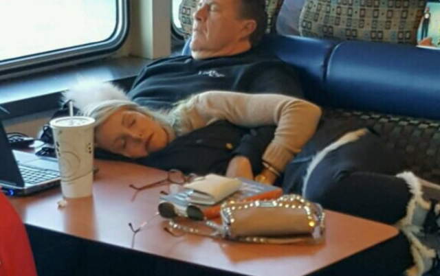 Bill Belichick spotted passed out on a ferry during Patriots BYE week