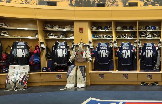 New York Rangers to wear special Steven McDonald warmup jerseys (Photo)