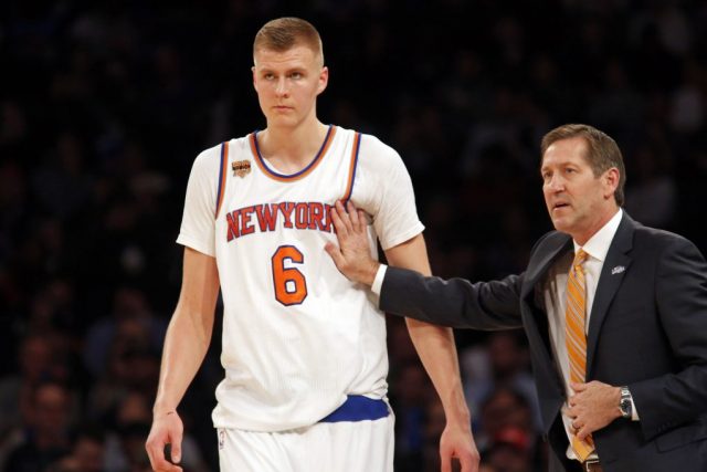 New York Knicks: Jeff Hornacek says unlikely Kristaps Porzingis plays Wednesday
