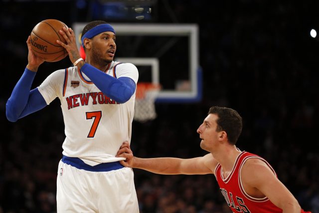 New York Knicks: Carmelo Anthony, Derrick Rose star in big win vs. Bulls (Highlights)