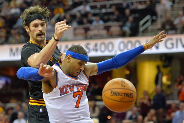 New York Knicks: Cleveland Cavaliers not interested in offer of Carmelo Anthony for Kevin Love (Report)