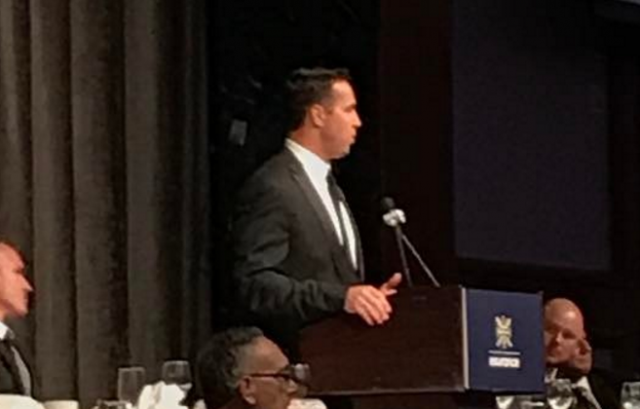 New York Yankees: Headley, Teixeira and Betances receive awards at BBWAA dinner