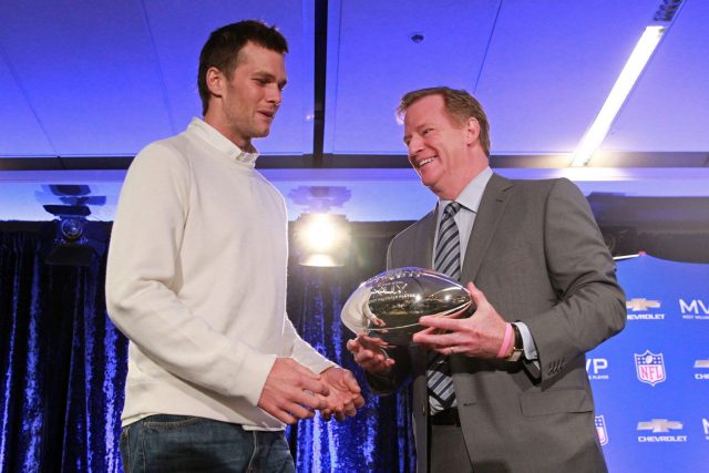 Roger Goodell claims handing Vince Lombardi Trophy to Tom Brady won’t be awkward