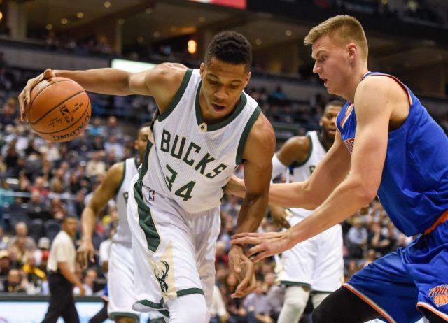 Knicks' Porzingis on Giannis Antetokounmpo: 'He's definitely a problem for every team'