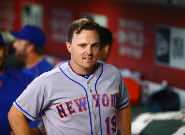 Jay Bruce Wins New York Mets Heart and Hustle Award