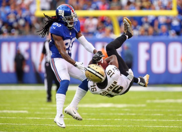 New York Giants: Janoris Jenkins throws trash talk towards Jordy Nelson