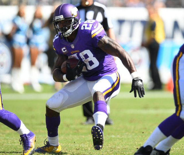 Adrian Peterson ups the ante in terms of New York Giants rumors
