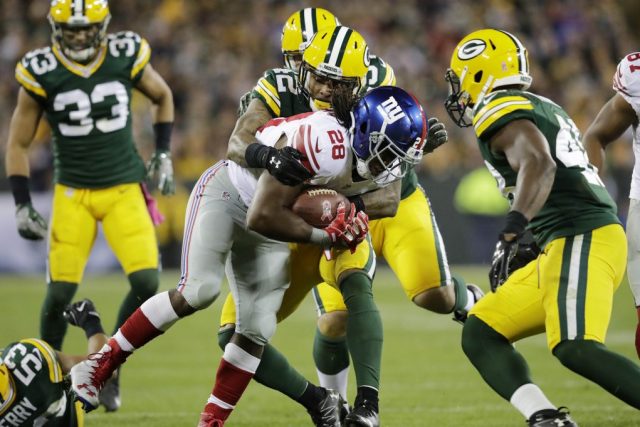 Paul Perkins will be the New York Giants offensive X-Factor in Green Bay