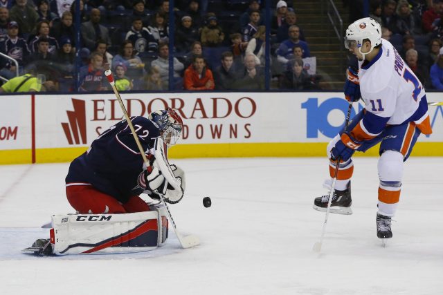 New York Islanders aim to keep point streak alive vs. Columbus