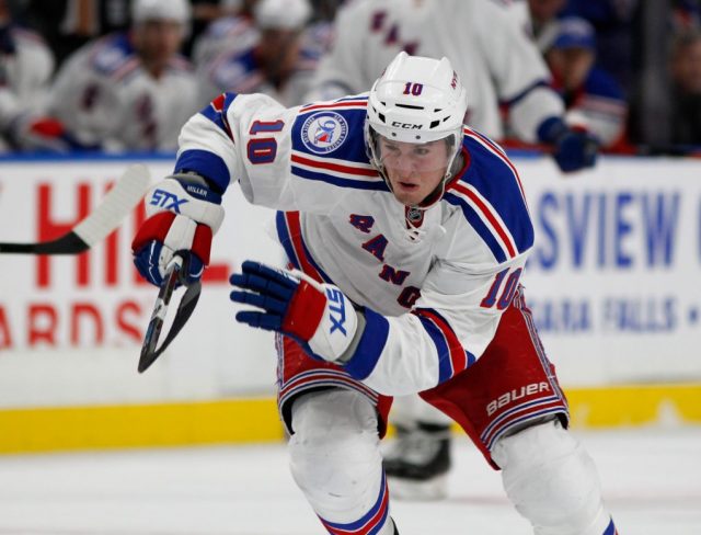 No season sweep: New York Rangers at Buffalo Sabres