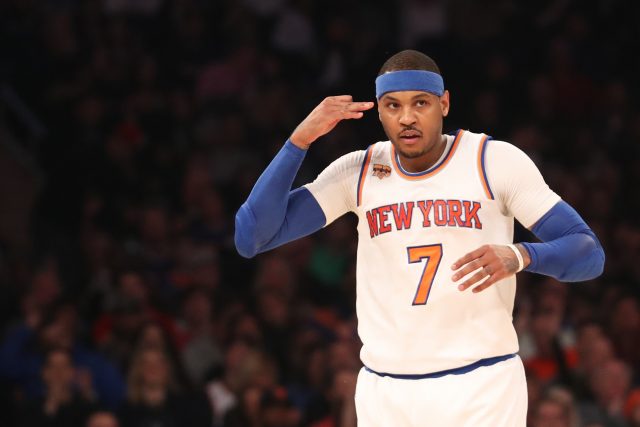 New York Knicks: Carmelo Anthony’s late and close field goal percentage is terrible
