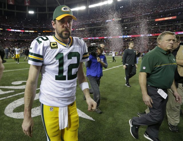 NFL Playoffs: Aaron Rodgers never had a chance against the Atlanta Falcons