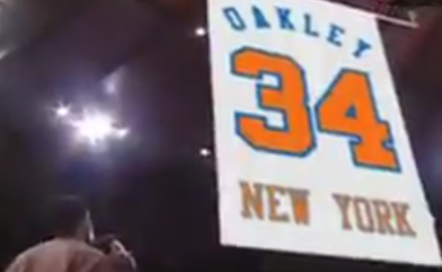 The night Charles Oakley deserves as a New York Knicks legend (Video)