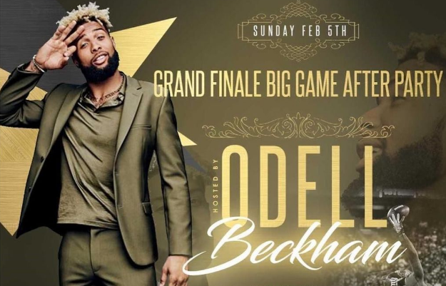 Look: Odell Beckham Jr. made it to the Super Bowl after all (Photo)
