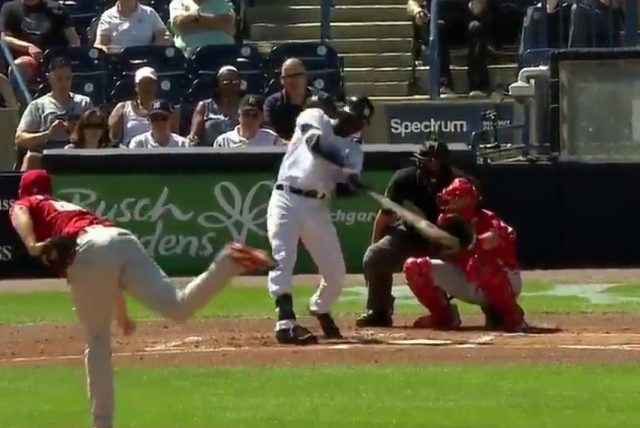 New York Yankees: Didi Gregorius launches first homer of the spring (Video)