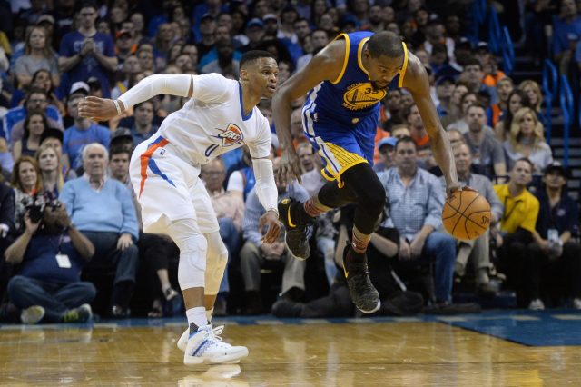 Russell Westbrook and Kevin Durant talked trash and it was amazing