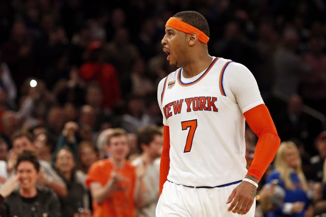 Carmelo Anthony named injury replacement to NBA All-Star Game