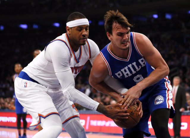 New York Knicks’ Carmelo Anthony saves the day with game winner vs. Sixers (Highlights)