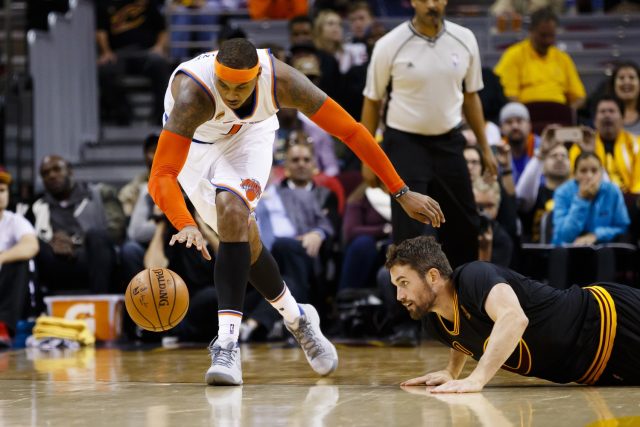 New York Knicks vs. Cleveland Cavaliers: Carmelo Anthony or Kevin Love?