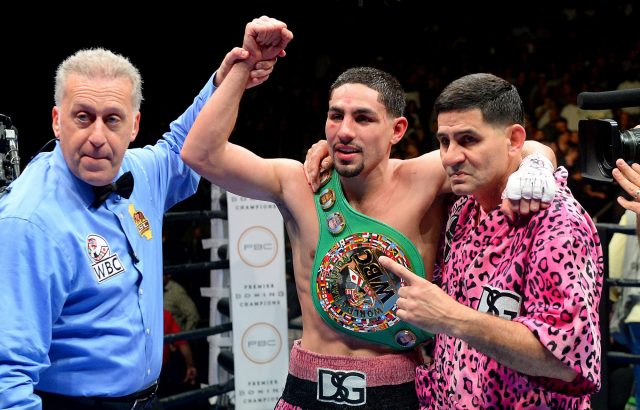Danny Garcia cries while discussing dad’s prison stint, being homeless as a child (video)