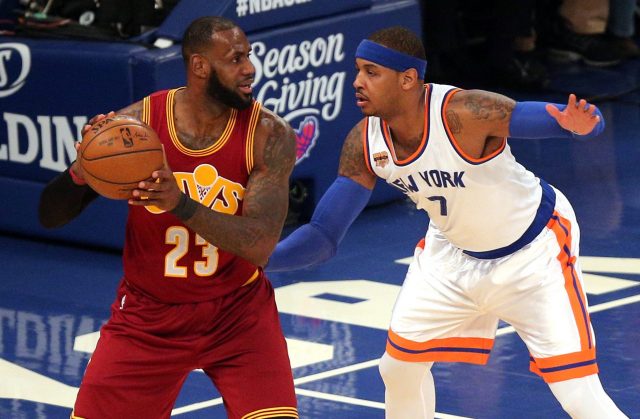 LeBron James comments on Carmelo Anthony trade rumors