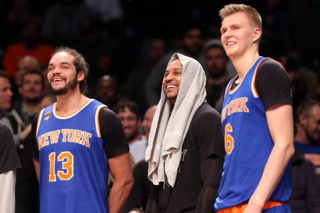 New York Knicks avoid disaster in Brooklyn while Melo sits (Highlights)