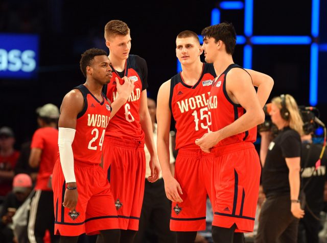 Kristaps Porzingis’ Rising Stars performance was better than a Knicks game (Highlights)