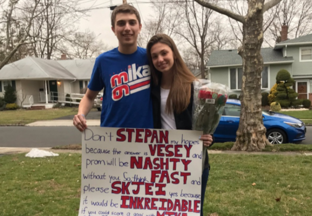 The New York Rangers are Helping High Schoolers Get Prom Dates (Photo)