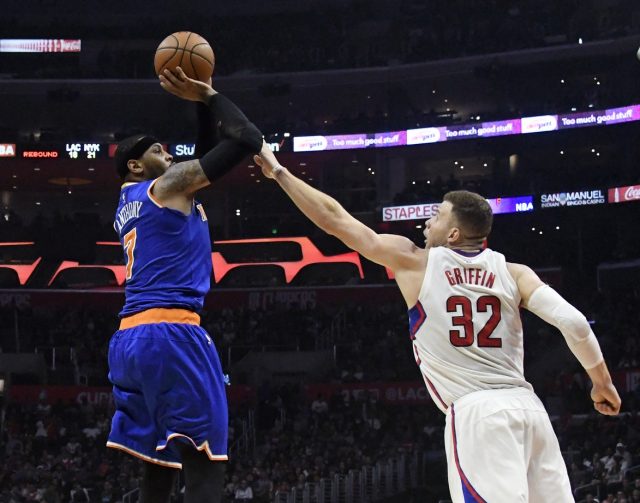New York Knicks Will Begin Shortening Carmelo Anthony’s Minutes