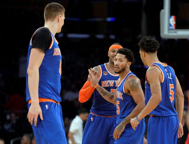 New York Knicks: Kristaps Porzingis, Derrick Rose on Lack of Team Chemistry