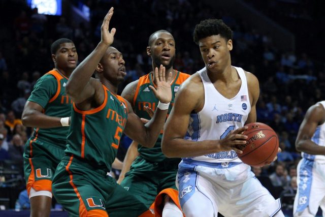 North Carolina Cruises Past Miami, 78-53 2