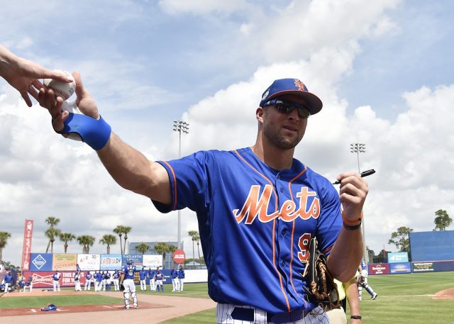 Tim Tebow To Be Sent To Low-A By the New York Mets