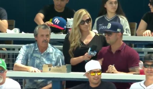 New York Yankees: Nick Swisher Joins Fans In The Right Field Bleachers (Video)