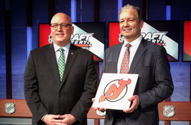 The New Jersey Devils Win the Draft Lottery, Pick 1st Overall