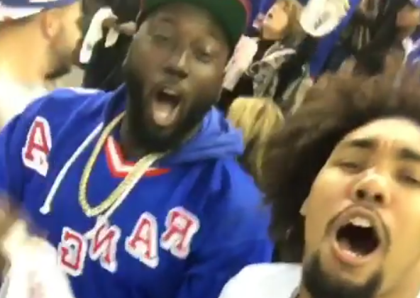 New York Jets’ Leonard Williams, Muhammad Wilkerson Enjoy New York Rangers Game 6 Win (Video)