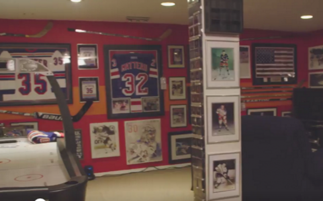 The Greatest New York Rangers Man Cave Includes … Well, Everything (Video)
