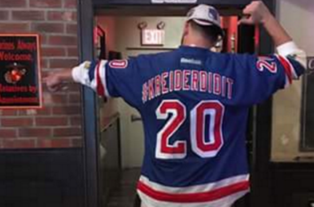 New York Rangers Fan Showcases Stellar Chris Kreider-Carey Price Jersey (Photo)