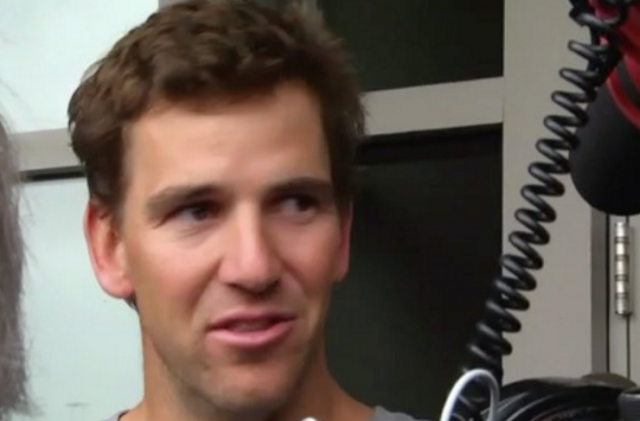 Eli Manning Denies Involvement in Memorabilia Scandal (Video)