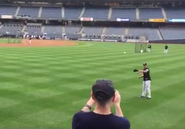 New York Yankees: Aaron Judge Has Catch With Lucky Fan (Video)