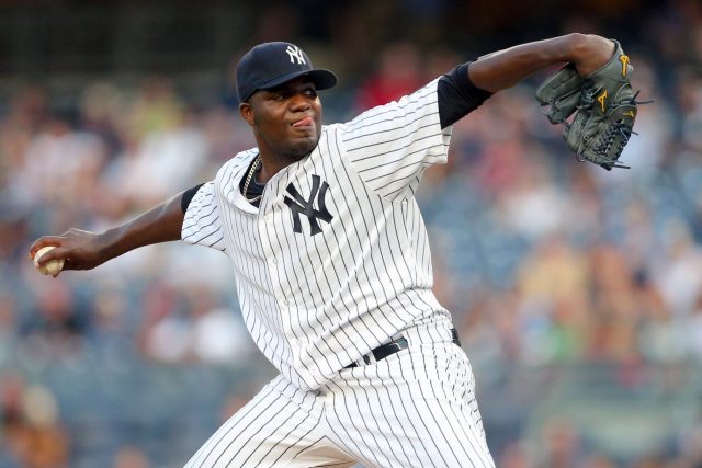 New York Yankees Hand The Ball To Michael Pineda In Home Opener