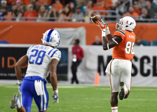New York Giants Draft Diaries: Miami TE David Njoku a Solid Fit