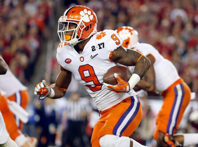 NFL Draft: New York Giants Select Clemson RB Wayne Gallman