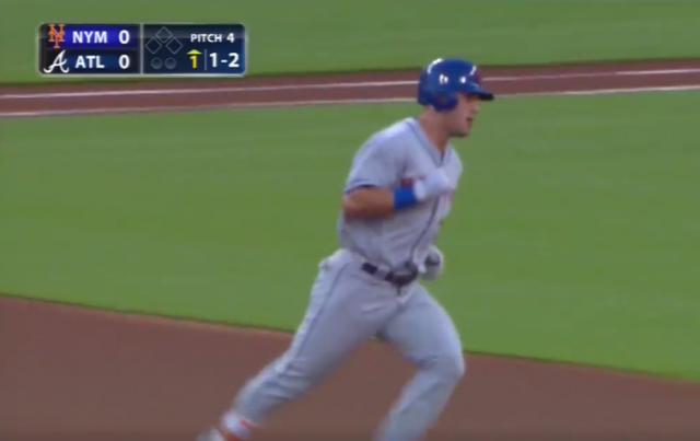 New York Mets OF Michael Conforto Leads off Atlanta Game with HR (Video)