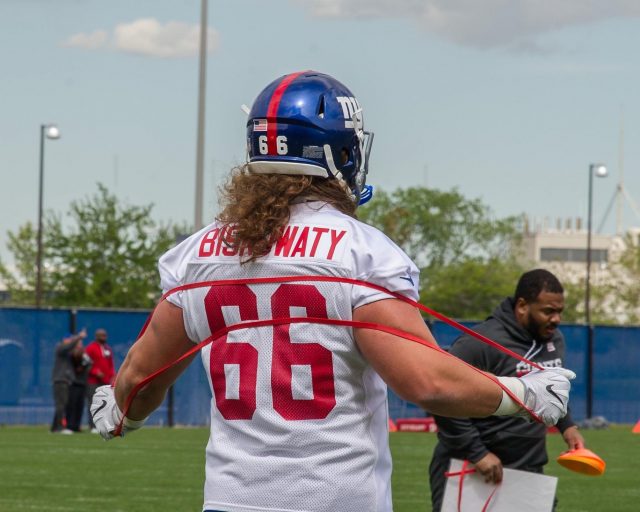 New York Giants Rookie Adam Bisnowaty Will Add Nastiness To The O-Line