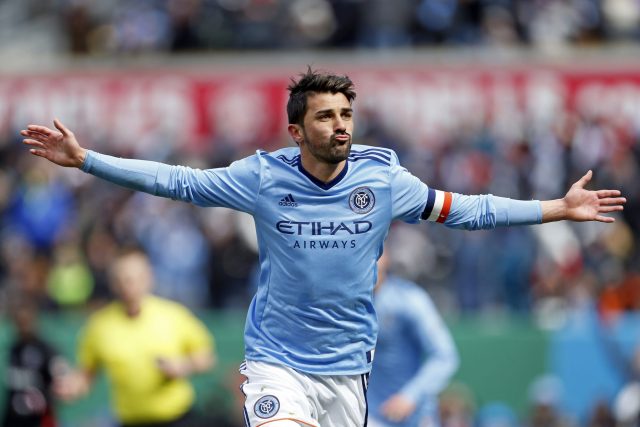 NYCFC Captain David Villa Extends Stay to 2018; Throws Out First Pitch at Yankees Game