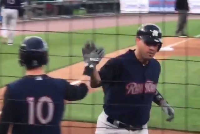 New York Yankees: Sanchez Homers In First AB Of Rehab Stint (Video)